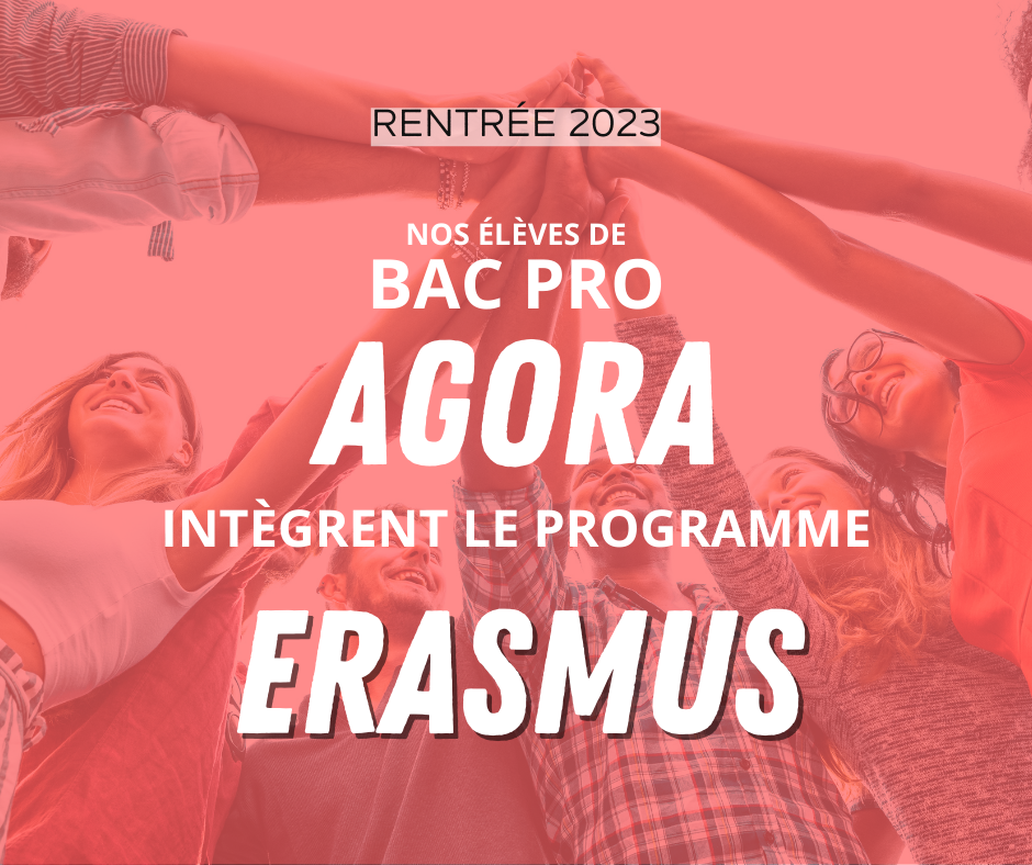 LE BAC PRO AGOrA intègre le programme ERASMUS